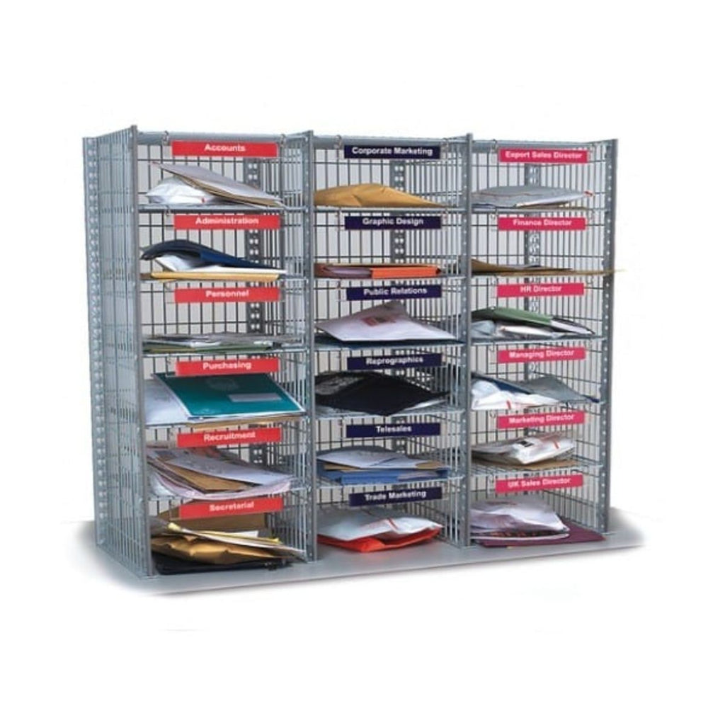 Mail Sorting Unit with 18 Compartments (Extra Wide Size) (6237972005035)