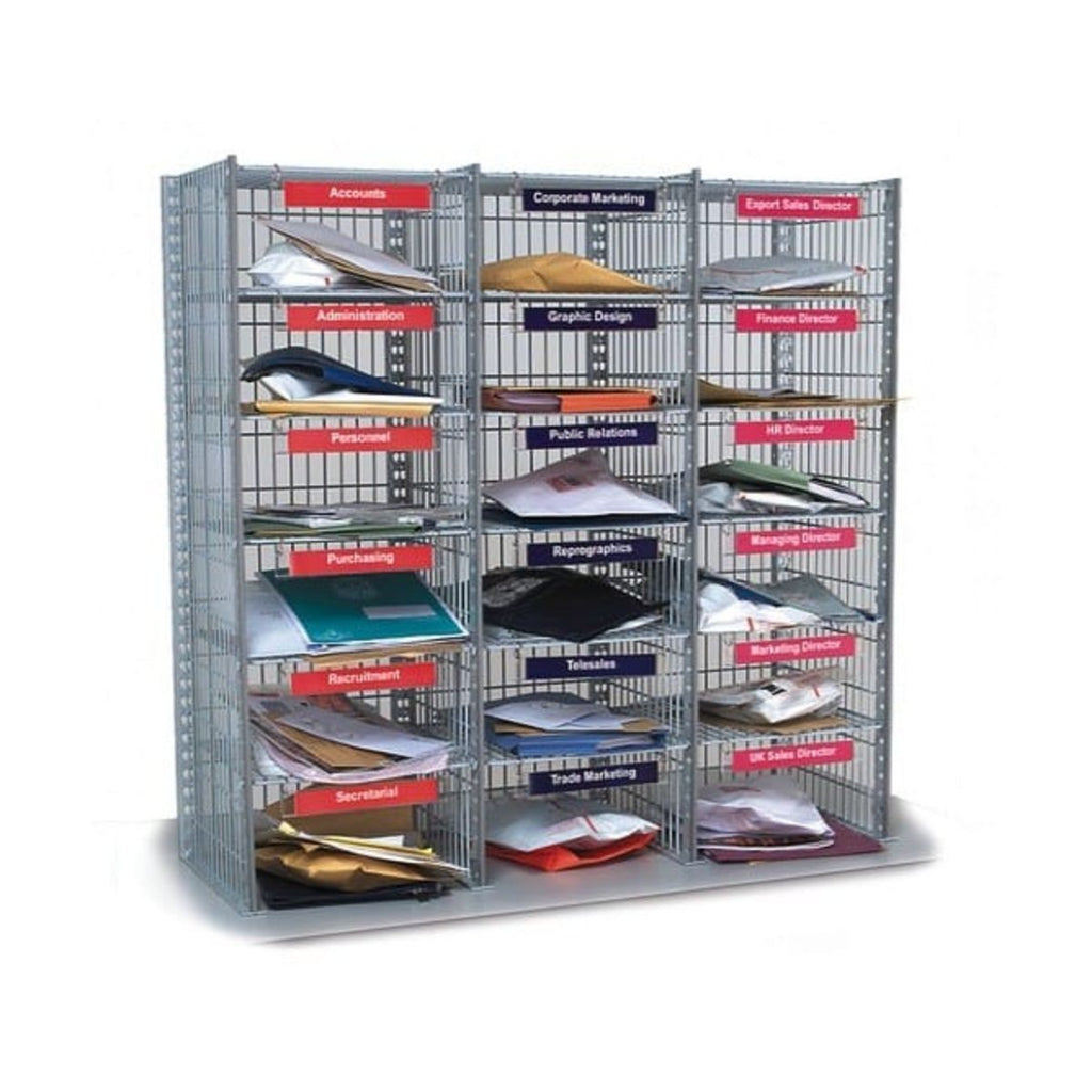 Mail Sorting Unit with 18 Compartments (A4 Easy Sort Size) (6237971939499)