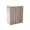 Wooden Office Cupboards with White Sides and Top (5977265209515)