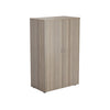 Double Door Wooden Office Cupboards grey oak (5977265242283)