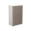 Wooden Office Cupboards with White Sides and Top grey oak (5977265209515)