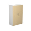 Wooden Office Cupboards with White Sides and Top maple (5977265209515)