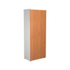 Wooden Office Cupboards with White Sides and Top beech (5977265209515)