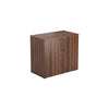 Double Door Wooden Office Cupboards dark walnut (5977265242283)