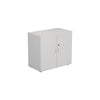 Double Door Wooden Office Cupboards white (5977265242283)