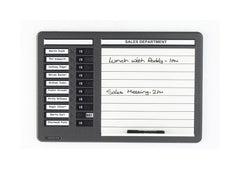 In-Out Boards with Dry-Wipe Whiteboard
