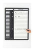 In-Out Boards with Dry-Wipe Whiteboard 20 Name Spaces (6086752010411)