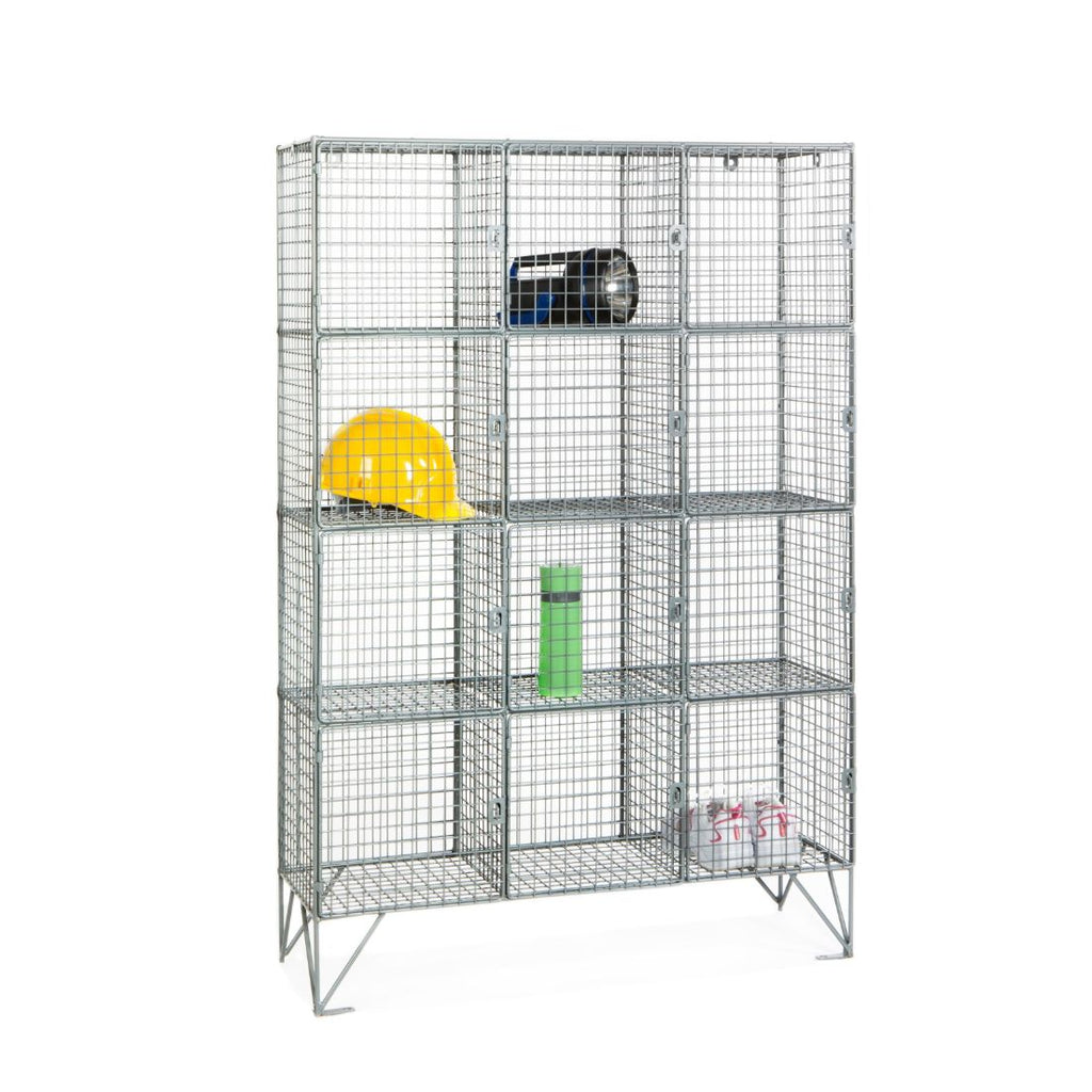 4 Door Wire Mesh Lockers (6143337889963)