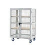 XD139060PLXX Lockable Cage Trolley with Plywood Shelves (4482658140195)
