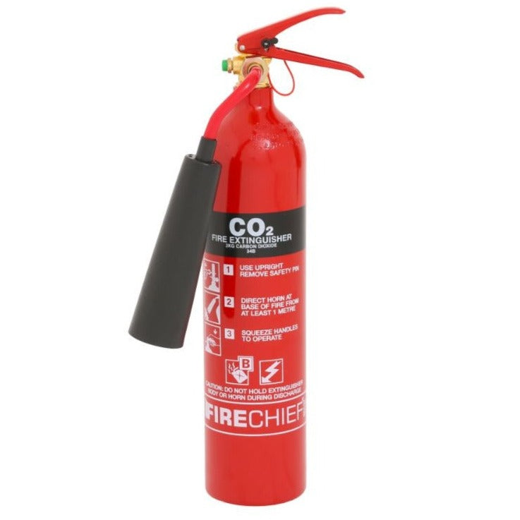 2 Kg Aluminum Alloy CO2 Fire Extinguisher (FXC2) (4575303499811)