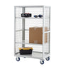XW169060PLXX Open Front Cage Trolley with Plywood Shelves with props (4482658304035)