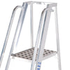 Aluminium warehouse steps platform (4498752176163)
