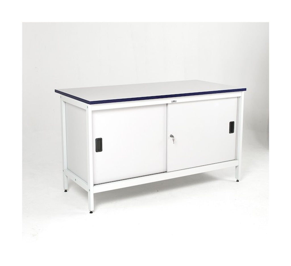 Mail Sorting Workbenches with Lockable Sliding Doors- Sitting or Standing Height (6237972398251)
