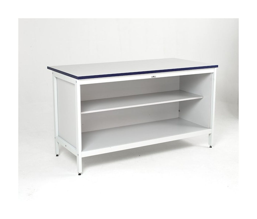 Open Mail Sorting Workbenches with Shelves - Sitting or Standing Height (6237972365483)