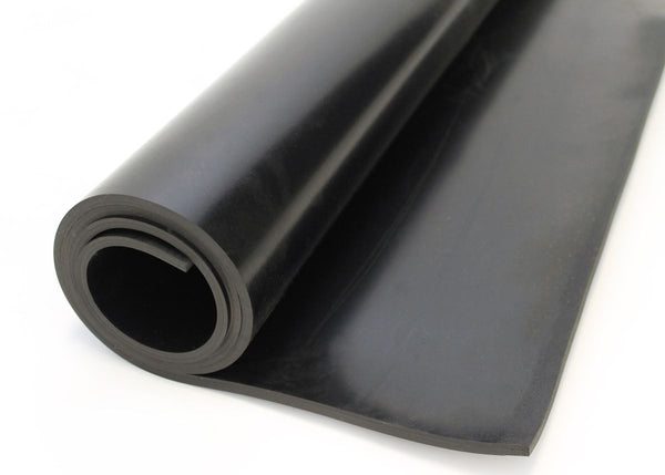 black shotblast rubber roll