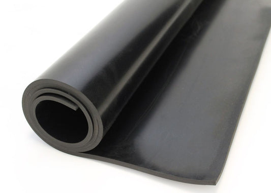 black shotblast rubber roll