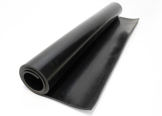 Black Shotblast Rubber Sheet Rolls (SBR) 3mm to 12mm
