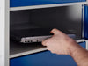 blue laptop locker in use 1 (4460326322211)