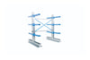 Cantilever Racking with Tapered Arms - Double Sided 1000 wide (4810500538403)