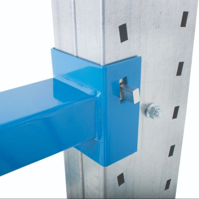 Single Sided Heavy Duty Cantilever Racking cantilever arm to frame connection (4810500702243)