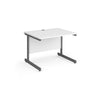 Eco Rectangular Office Desks 800mm Deep white (6097101062315)