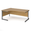 Eco Left Hand Curved Office Desks oak (6097181081771)