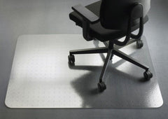 Recycled PET Office Chair Mats (Straight Edge) - Carpet Floors (Up to 6mm Pile)