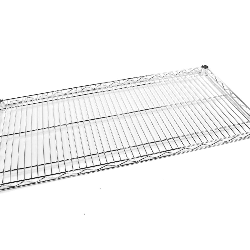 Extension Bay for Eclipse Chrome Wire Shelving Unit (4 Shelves) (6130469896363)
