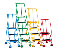 Classic Colour Mobile Warehouse Steps