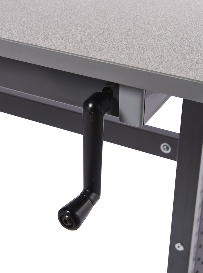 Cost Saver Height Adjustable Workbench close up (4453380227107)