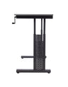 Cost Saver Height Adjustable Workbench full height side view (4453380227107)