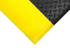 Diamond Plate Mat Yellow Border