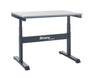 Electric Height Adjustable Workbench with Laminate Worktop - Low (4453380358179)