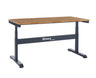 Electric height adjustable workbench - wood worktop (4453380390947)