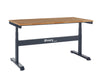 Electric height adjustable workbench - wood worktop (4453380390947)