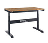 Electric height adjustable workbench - wood worktop (4453380390947)