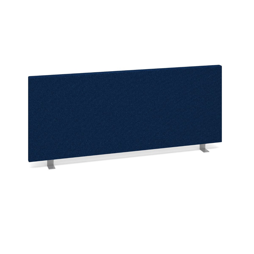 Straight Desktop Fabric Privacy Screens (400mm High) blue (6097101815979)