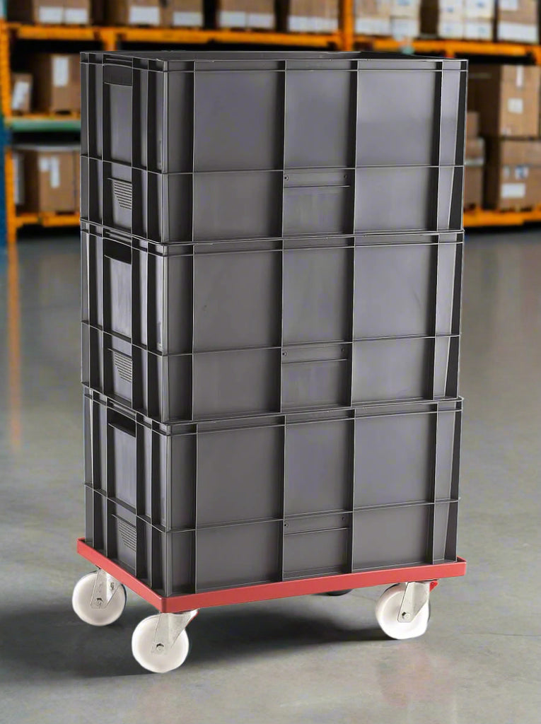 Euro Container Dollies and Containers (Without Handle)