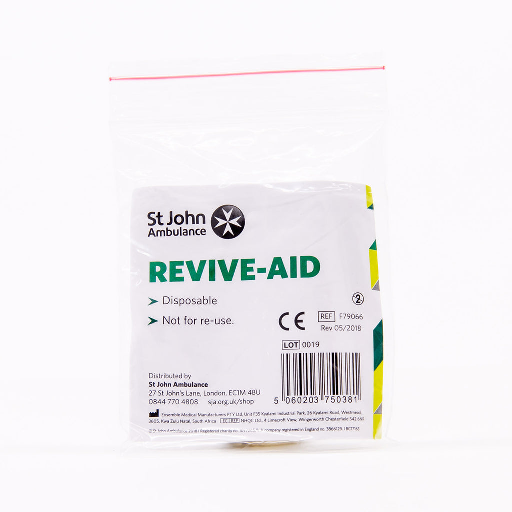 Revive-Aid CPR Mount to Mouth Face Shield (6078369333419)