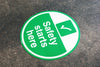 430mm Self Adhesive Floor Sign - Safety Starts Here (4517395693603)