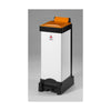 Fire Resistant 25L Freestanding Plastic Sackholder orange (6211893330091)
