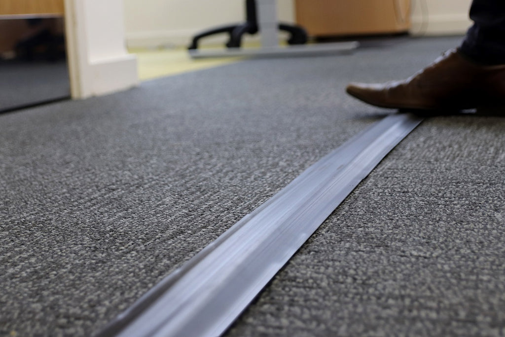 Cable Protector Rug PVC Floor Cable Protectors - 3m to 9m Long | First Mats