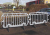 plastic crowd barrier grey HDPE (4555548786723)
