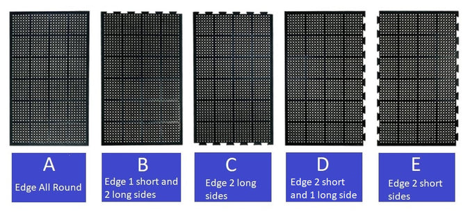 Modular Workshop Mats Styles
