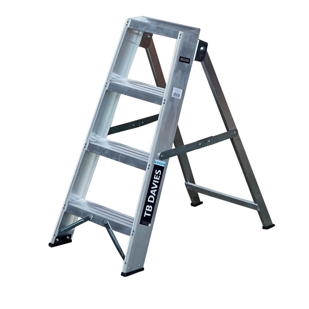 heavy-duty swingback step ladders (4496557408291)