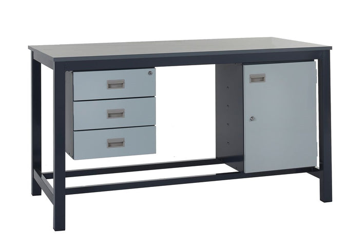 Heavy Duty Workbench and Accessories Kit B - Laminate Worktop (4455353319459)
