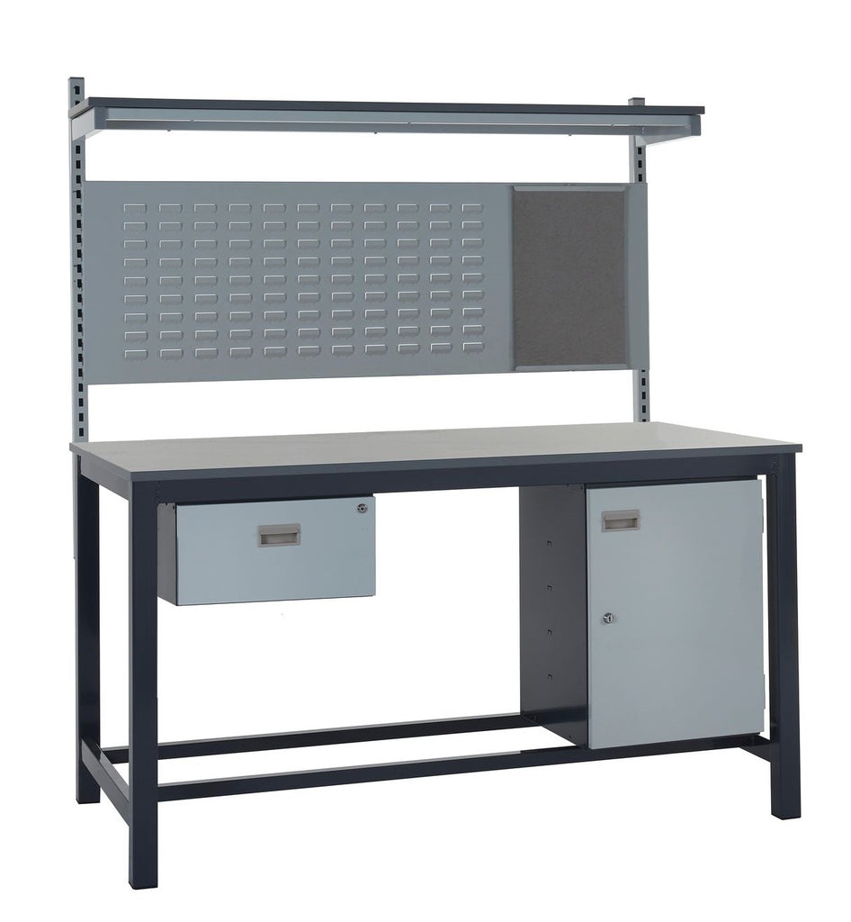 Heavy Duty Workbench and Accessories Kit C - Laminate Worktop (4455353384995)