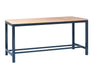 Heavy duty workbench with wood worktop (4455353188387)