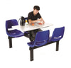 Four Seater Premium Canteen Tables in use (4606302093347)
