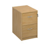 Eco 2 Drawer Wooden Filing Cabinets oak (6097101422763)